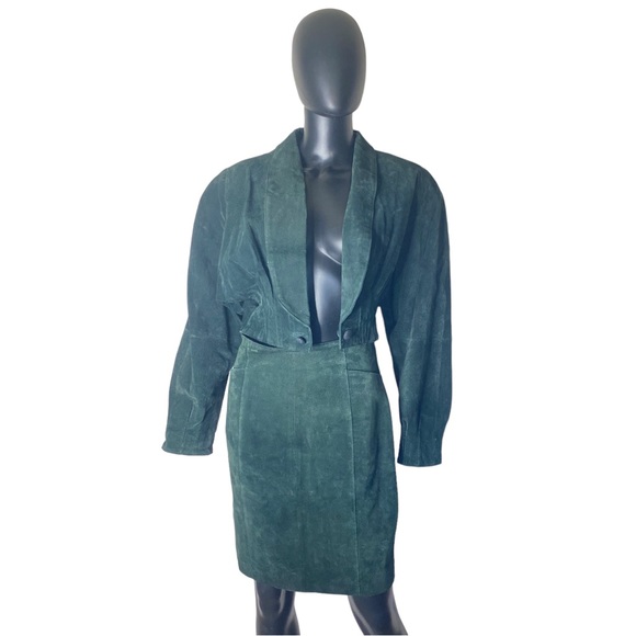 Wilsons Leather Dresses & Skirts - Wilson leather mini skirt suit (B44)